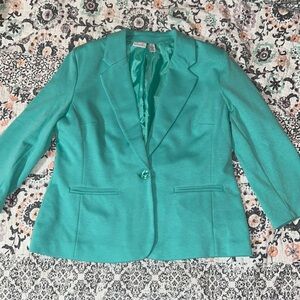 Kim Rogers Blazer - Aqua/Turquoise